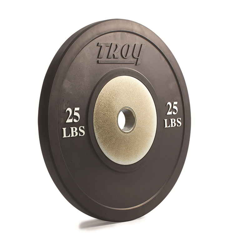 Troy Barbell BCO-025SBPL 25 lbs Troy Competition Bumper Plate, Black