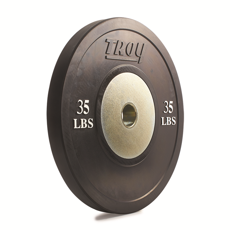Troy Barbell BCO-035SBPL 35 lbs Troy Competition Bumper Plate, Black
