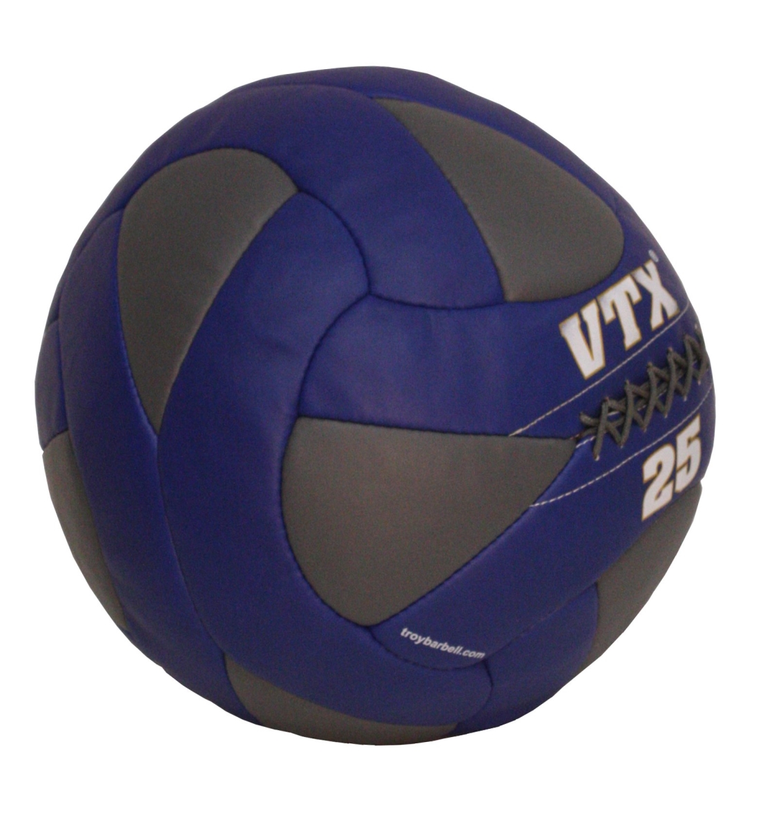 PWB-025 25 lbs Lader Wall Ball - Faux Leather - Black