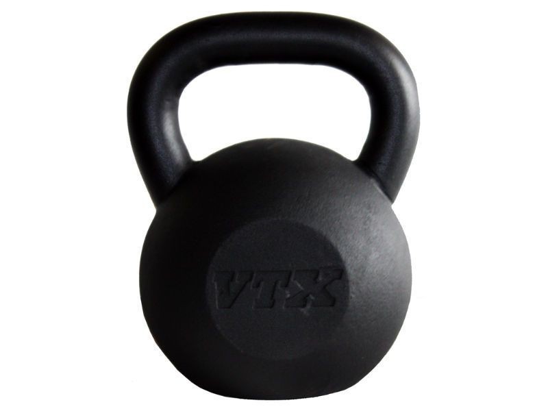 KB-050G2 50 lbs Cast Iron Kettlebell - Black