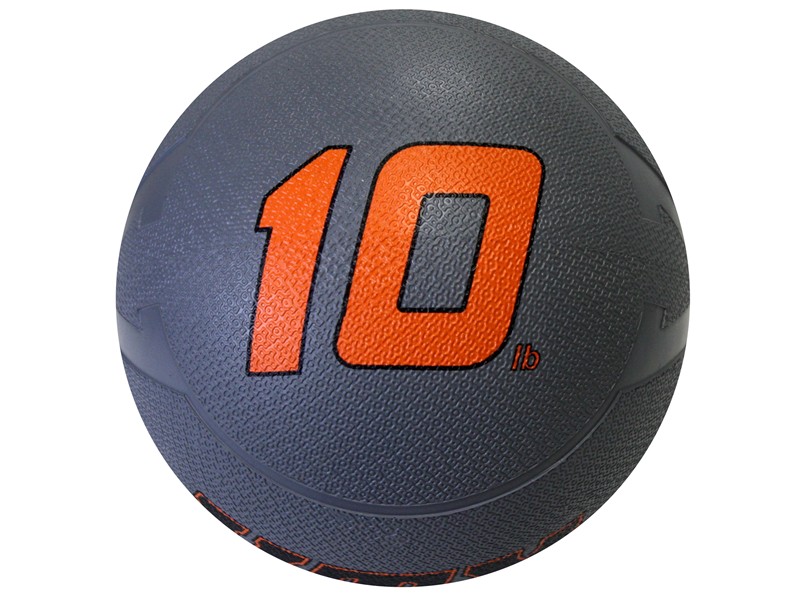 GMB-010G2 10 lbs Functional Training Medicine Ball - Orange