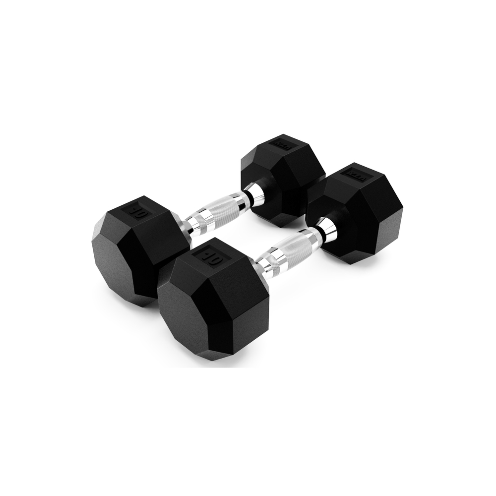 VTX SD-005-050U 5-50 lbs 8-Sided Urethane Dumbbell