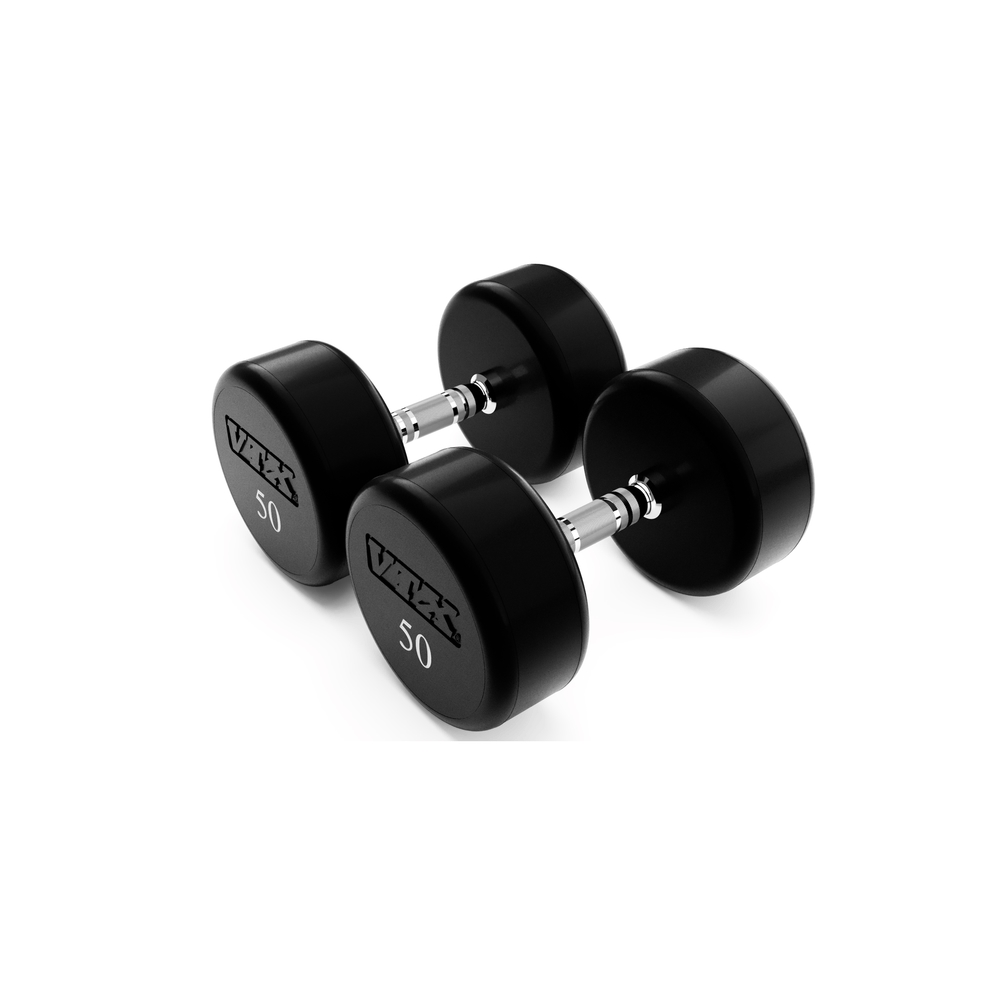 VTX XD-105-125U 105-125 lbs Round Urethane Dumbbell