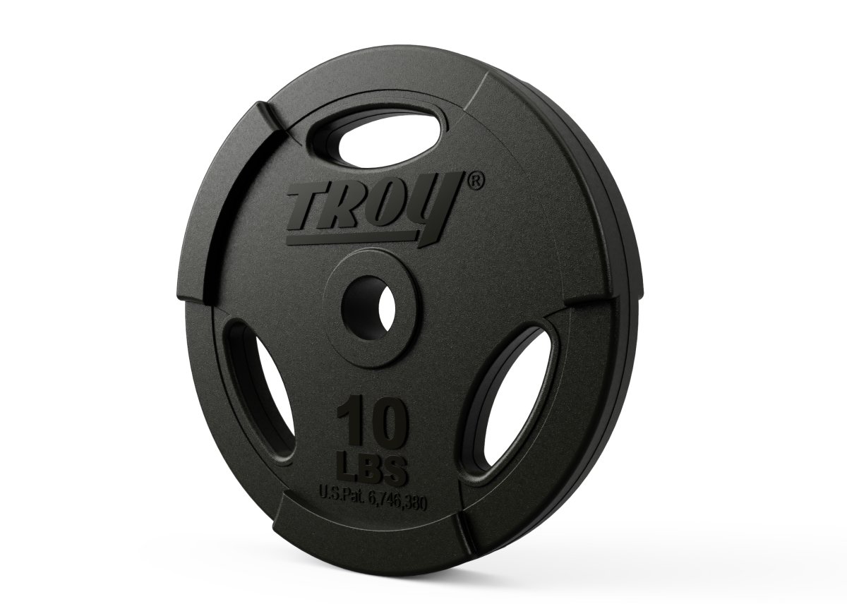 Troy GR-002R 2 lbs Rubber Coated Grip Plate