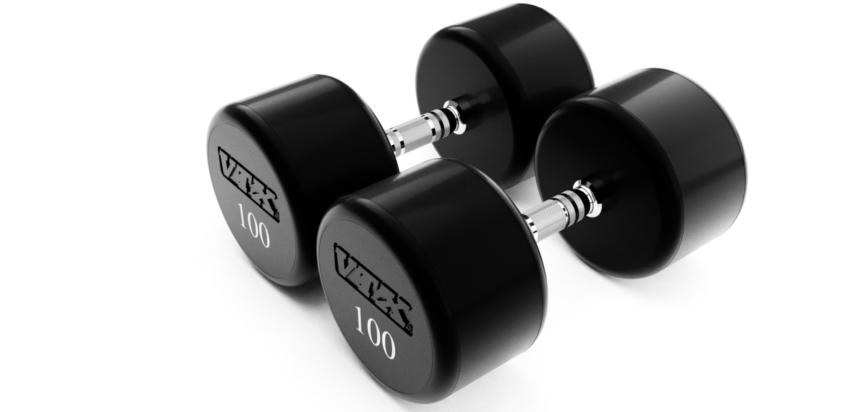 VTX XD-020U 20 lbs Round Urethane Dumbbell