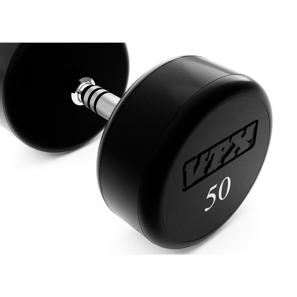 VTX XD-050U 50 lbs Round Urethane Dumbbell