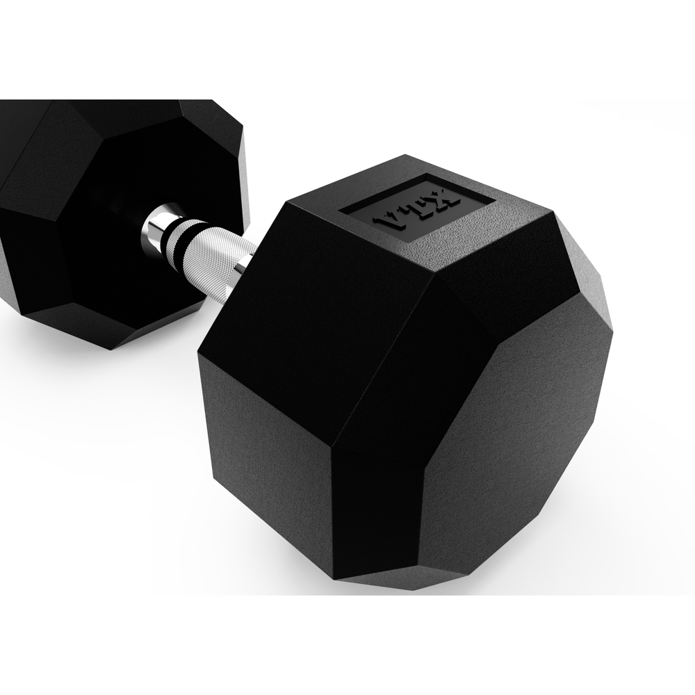 VTX SD-110U 110 lbs 8-Sided Urethane Dumbbell