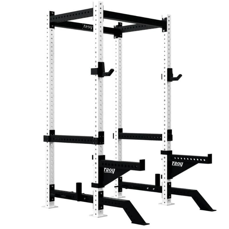 Troy G-PR-3020-WHT Single Upright Bar Holder Power Rack, White