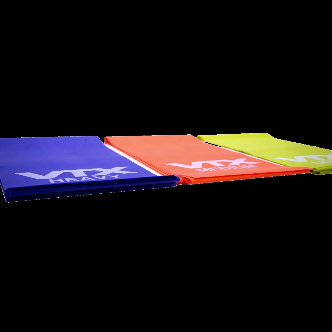 VTX GVFB-MED 72 x 4.5 in Synthetic Rubber Flat Bands, Medium - Spanish Orange