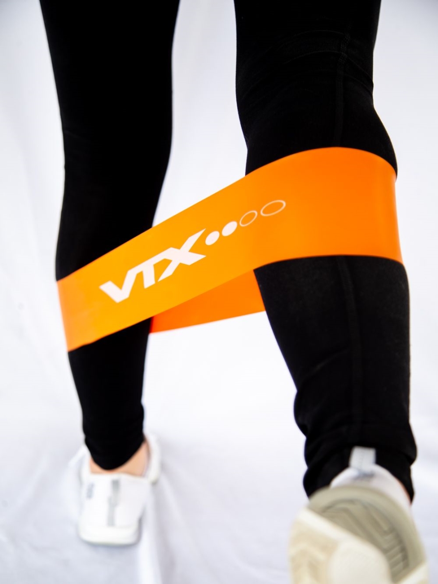 VTX GVFB-ML-LIT 9 x 2 in. Latex Mini Loop Bands, Light - Bitter Lemon