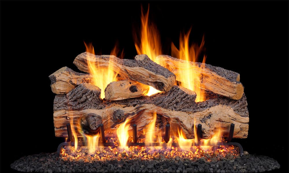 GSO-30 30 in. Gnarled Split Oak Vented Gas Log Set
