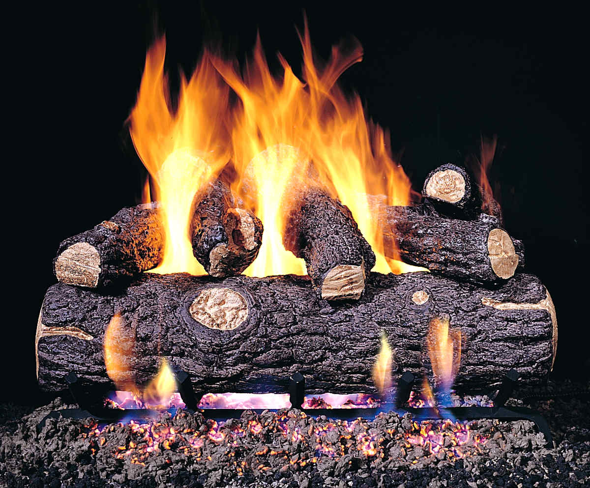 RDP-20 20 in. Golden Oak Designer Plus Logs Only