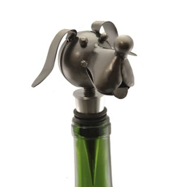 Picture of Three Star Import & Export ZA406 4.5 in. Dog Wine Stopper