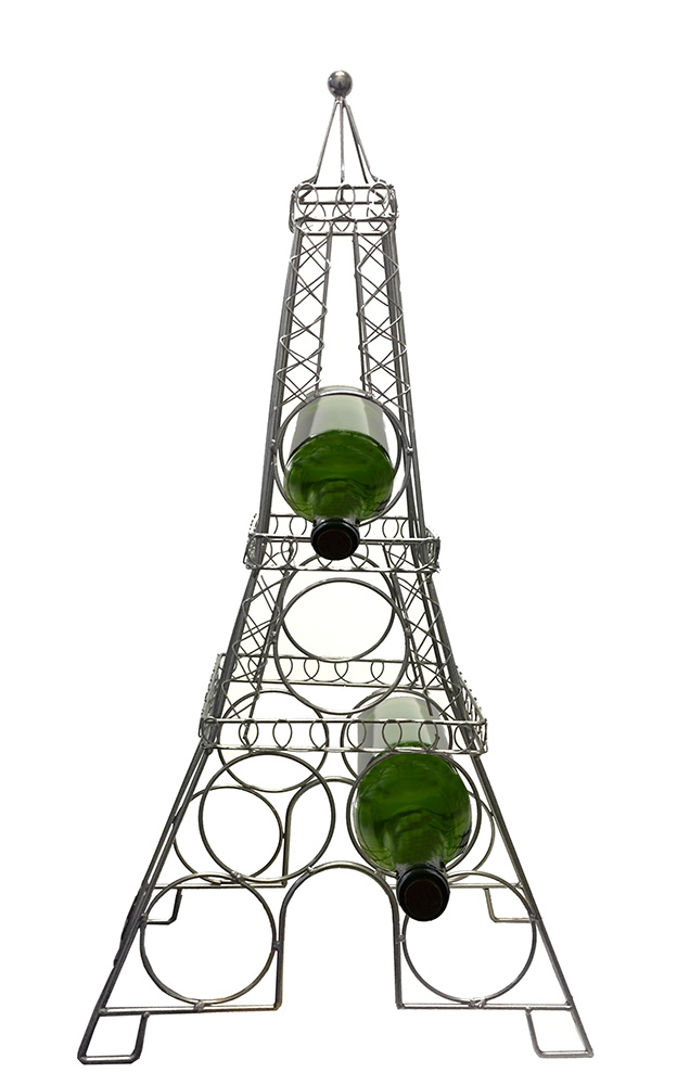 Picture of Three Star Import & Export ZA412 28 x 15 x 8 in. Wine Bottle Holder&#44; Eiffel Tower
