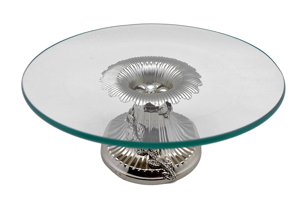 Picture of Three Star Import & Export RS2650 11 x 5 in. Round Platter on Base