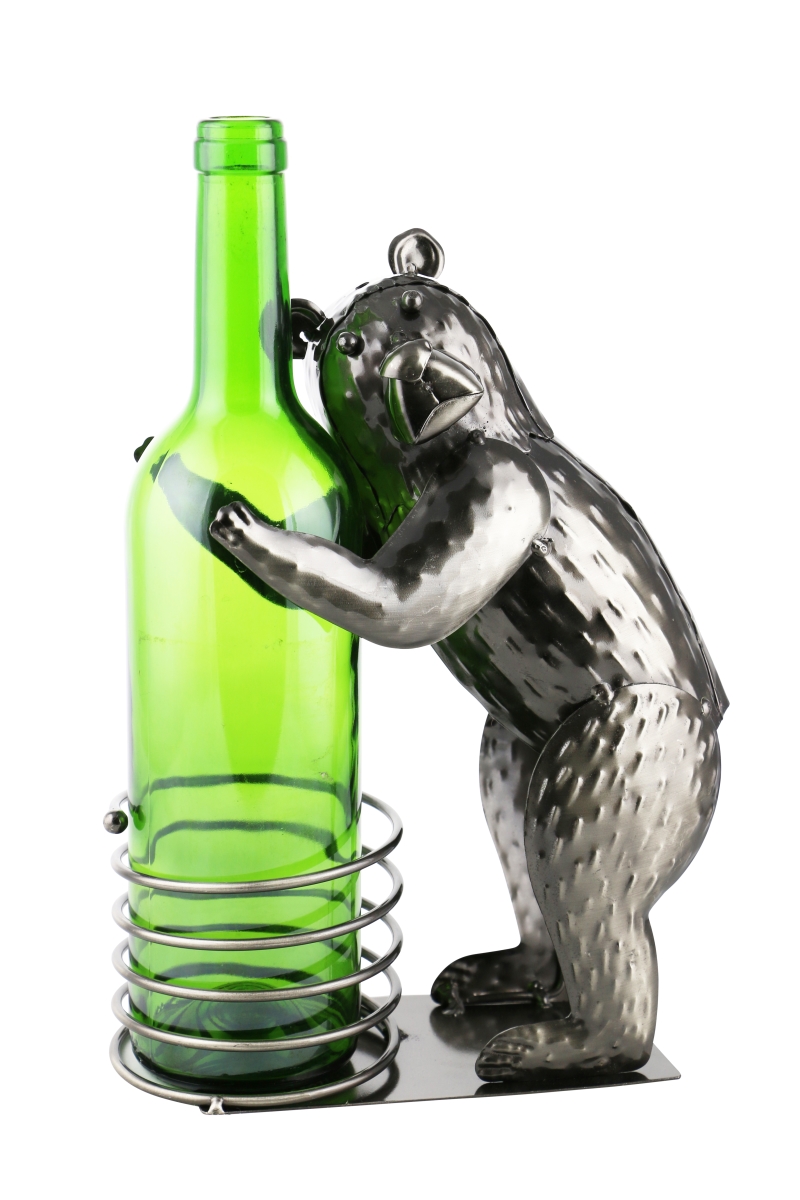 Picture of Three Star Import & Export ZA429 11 in. Wine Bottle Holder&#44; Bear