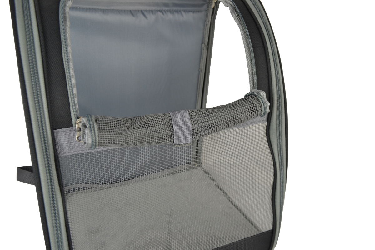 Picture of Three Star Import & Export DB10-BLK 17 x 14 x 11 in. Mesh & Fabric Pet Backpack
