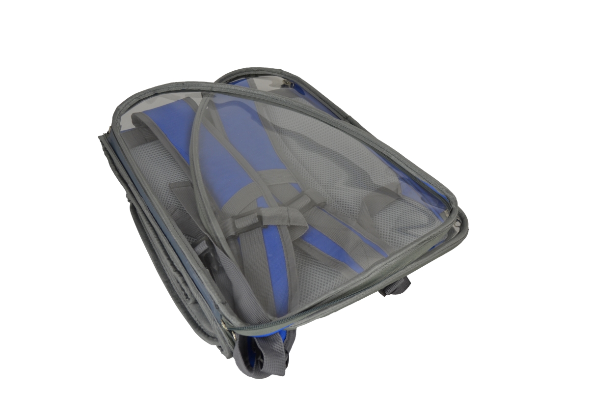 Picture of Three Star Import & Export DB10-BLU 17 x 14 x 11 in. Mesh & Fabric Pet Backpack