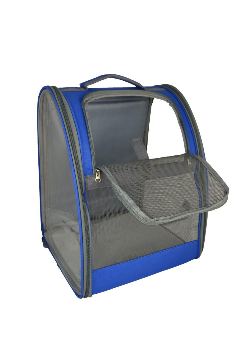 Picture of Three Star Import & Export DB10-BLU 17 x 14 x 11 in. Mesh & Fabric Pet Backpack