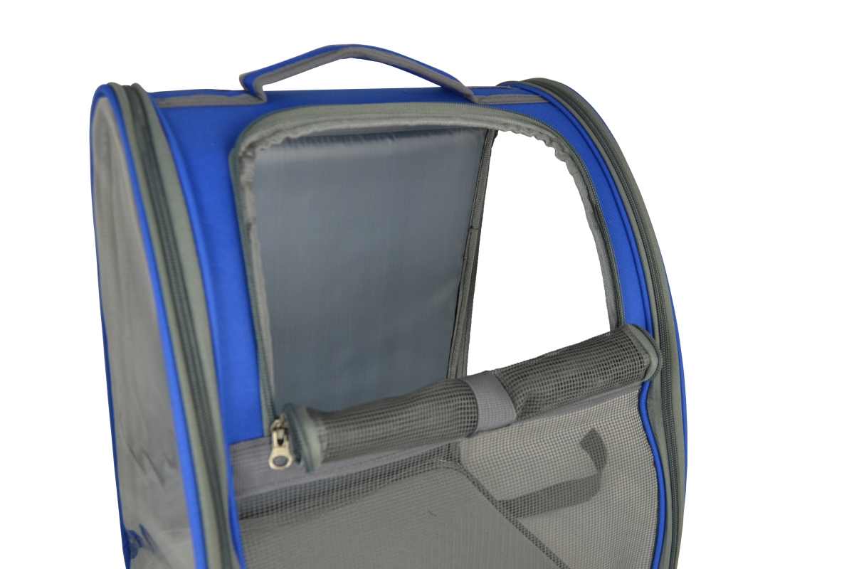 Picture of Three Star Import & Export DB10-BLU 17 x 14 x 11 in. Mesh & Fabric Pet Backpack