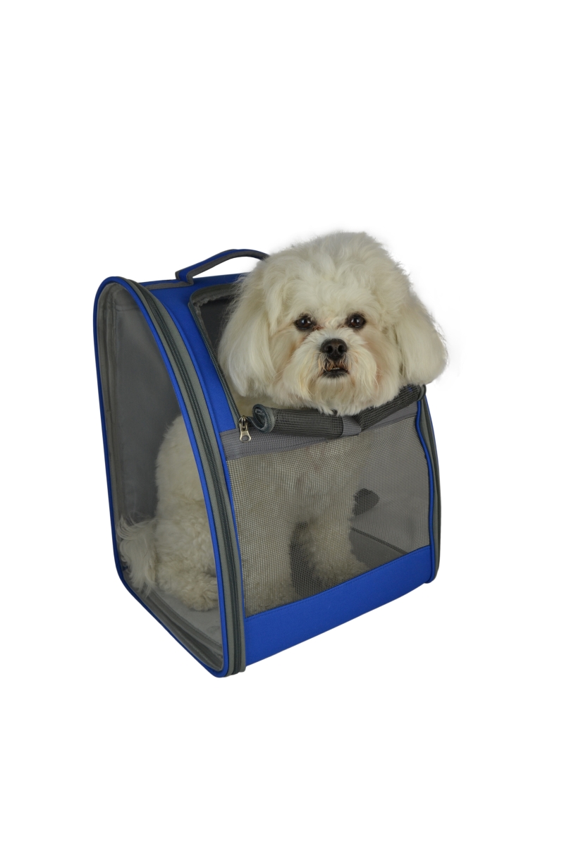 Picture of Three Star Import & Export DB10-BLU 17 x 14 x 11 in. Mesh & Fabric Pet Backpack