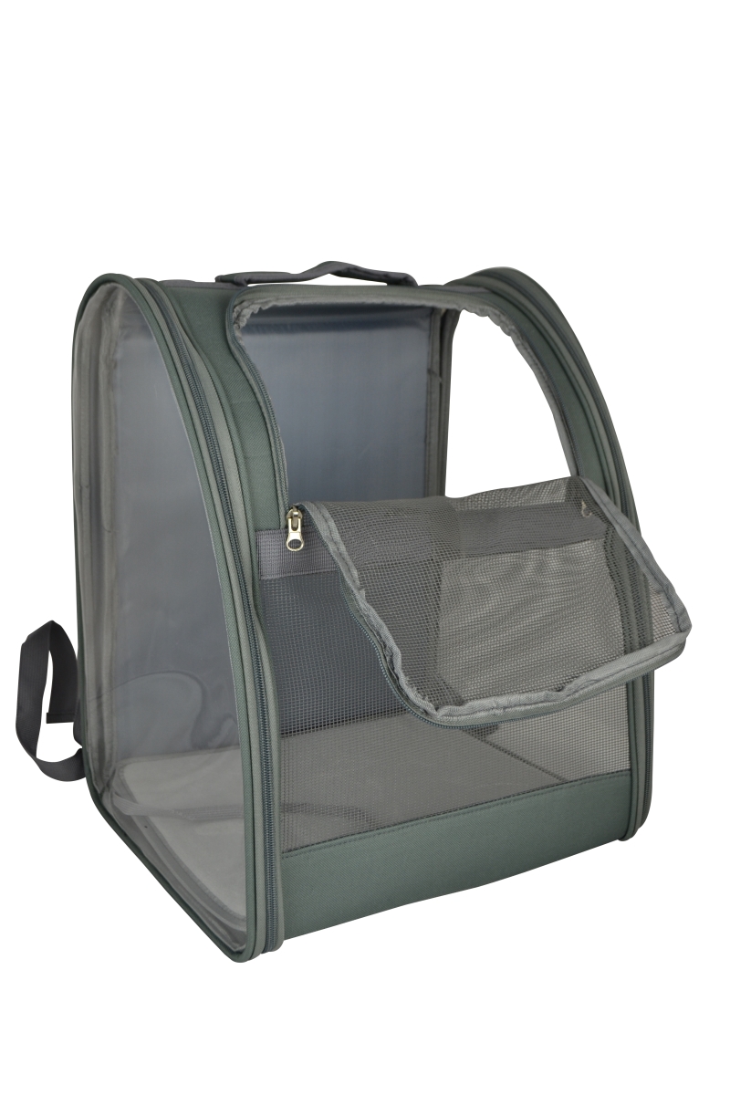 Picture of Three Star Import & Export DB10-GRN 17 x 14 x 11 in. Mesh & Fabric Pet Backpack