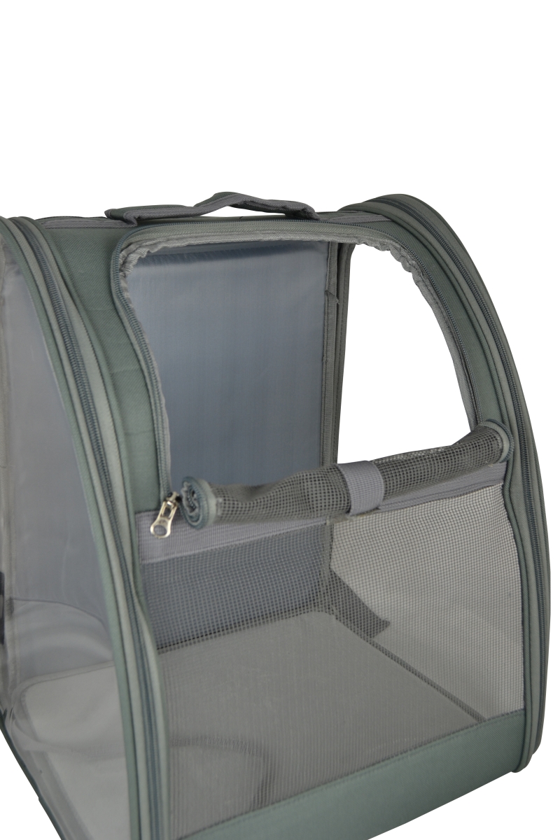 Picture of Three Star Import & Export DB10-GRN 17 x 14 x 11 in. Mesh & Fabric Pet Backpack