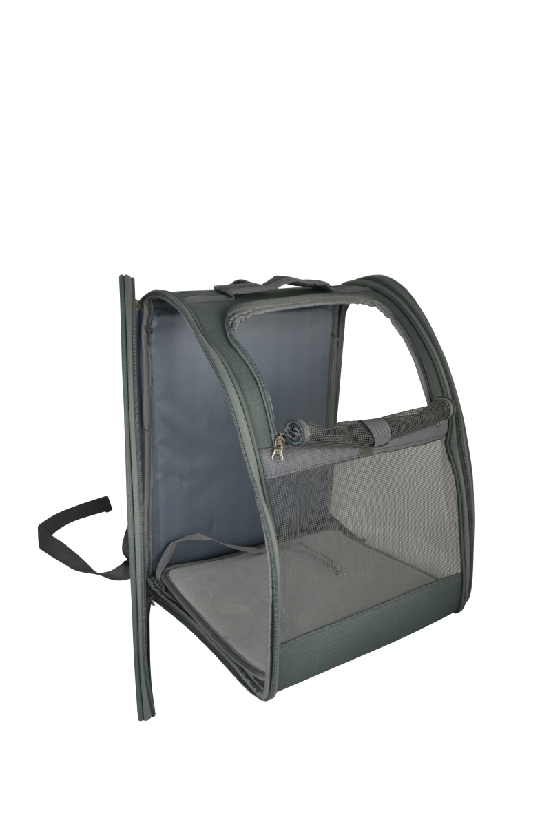 Picture of Three Star Import & Export DB10-GRN 17 x 14 x 11 in. Mesh & Fabric Pet Backpack