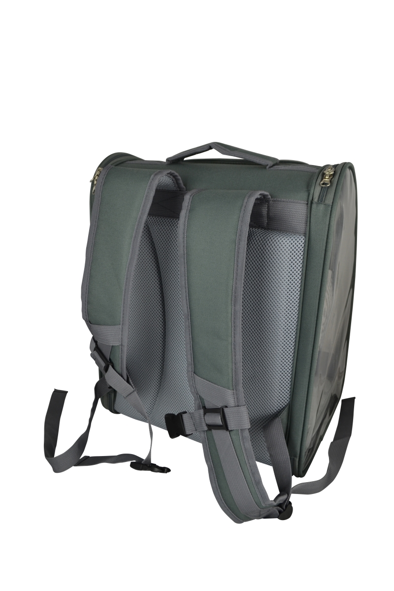 Picture of Three Star Import & Export DB10-GRN 17 x 14 x 11 in. Mesh & Fabric Pet Backpack