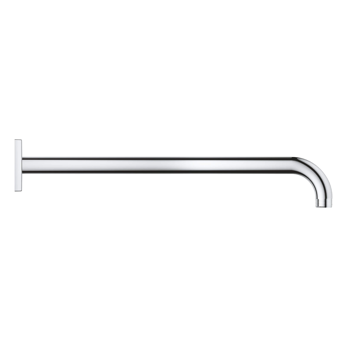 Grohe 26632000 15 in. Square Rain Shower Arm, Chrome