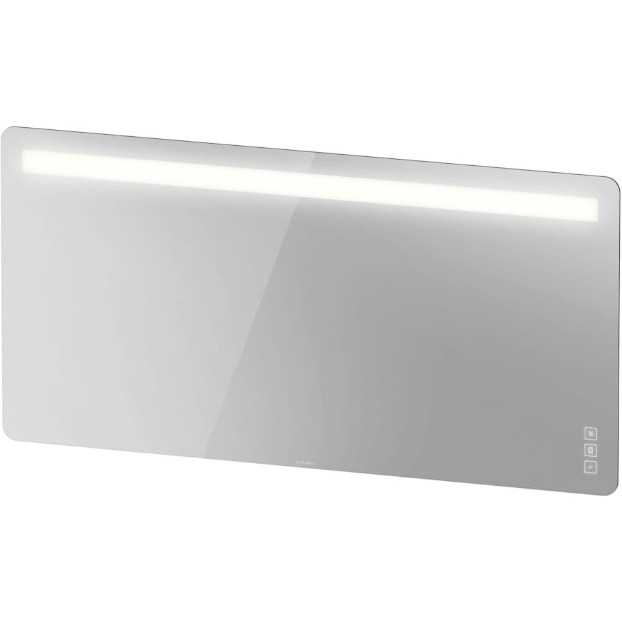 LU9660000006000 31.5 x 63 in. Luv Rectangular Flat Frameless Wall Mounted Bathroom Mirror with LED Lighting