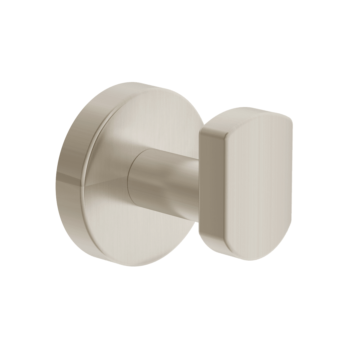 353RH-STN Dia Single Robe Hook, Satin Nickel
