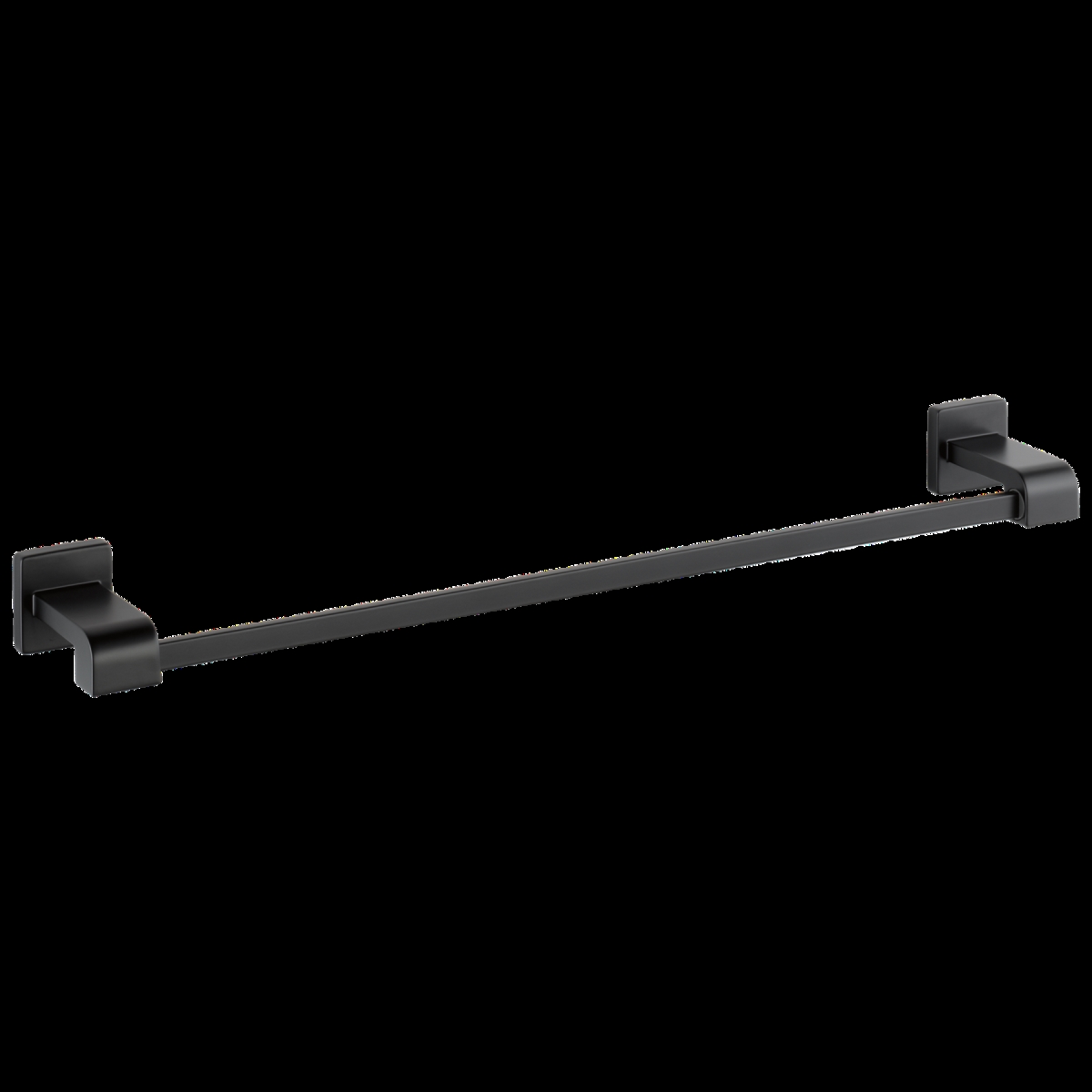 77524-BL 24 in. Towel Bar, Matte Black