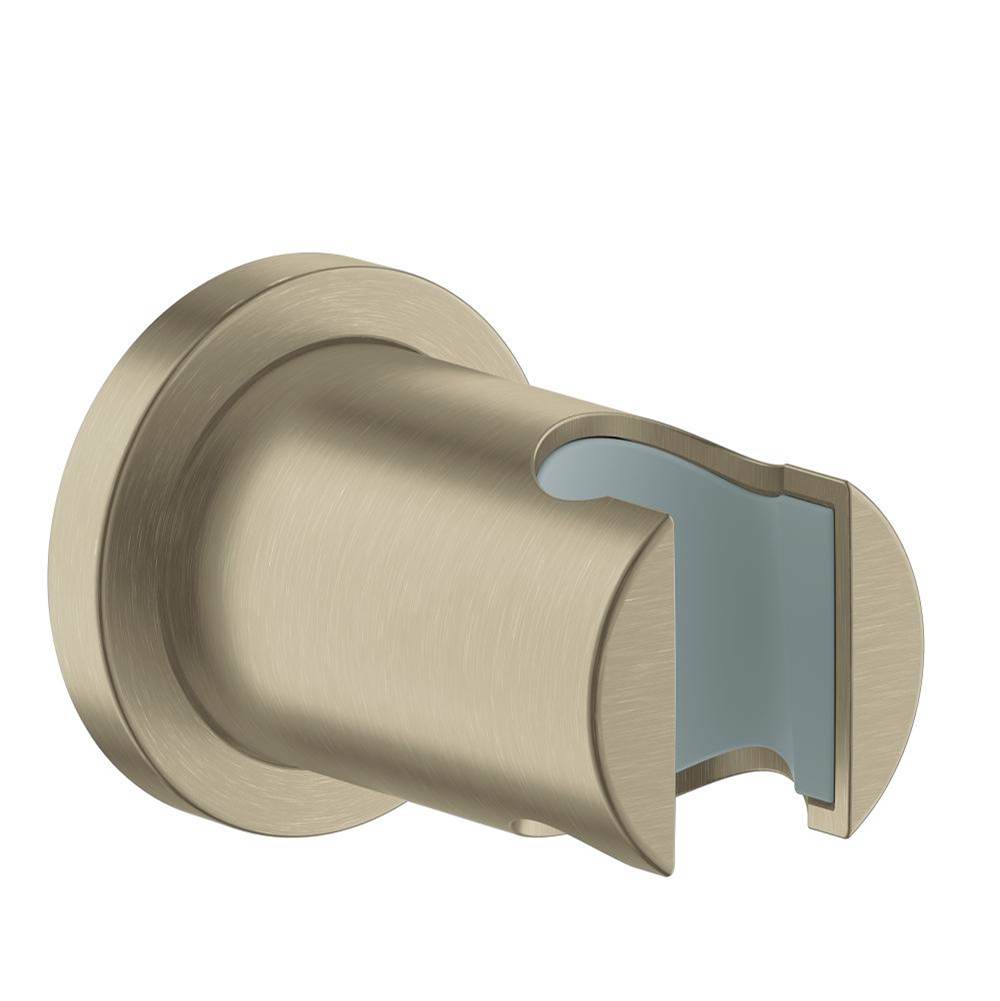 Grohe 27074EN0 Wall Mount Hand Rain Shower Holder, Brushed Nickel