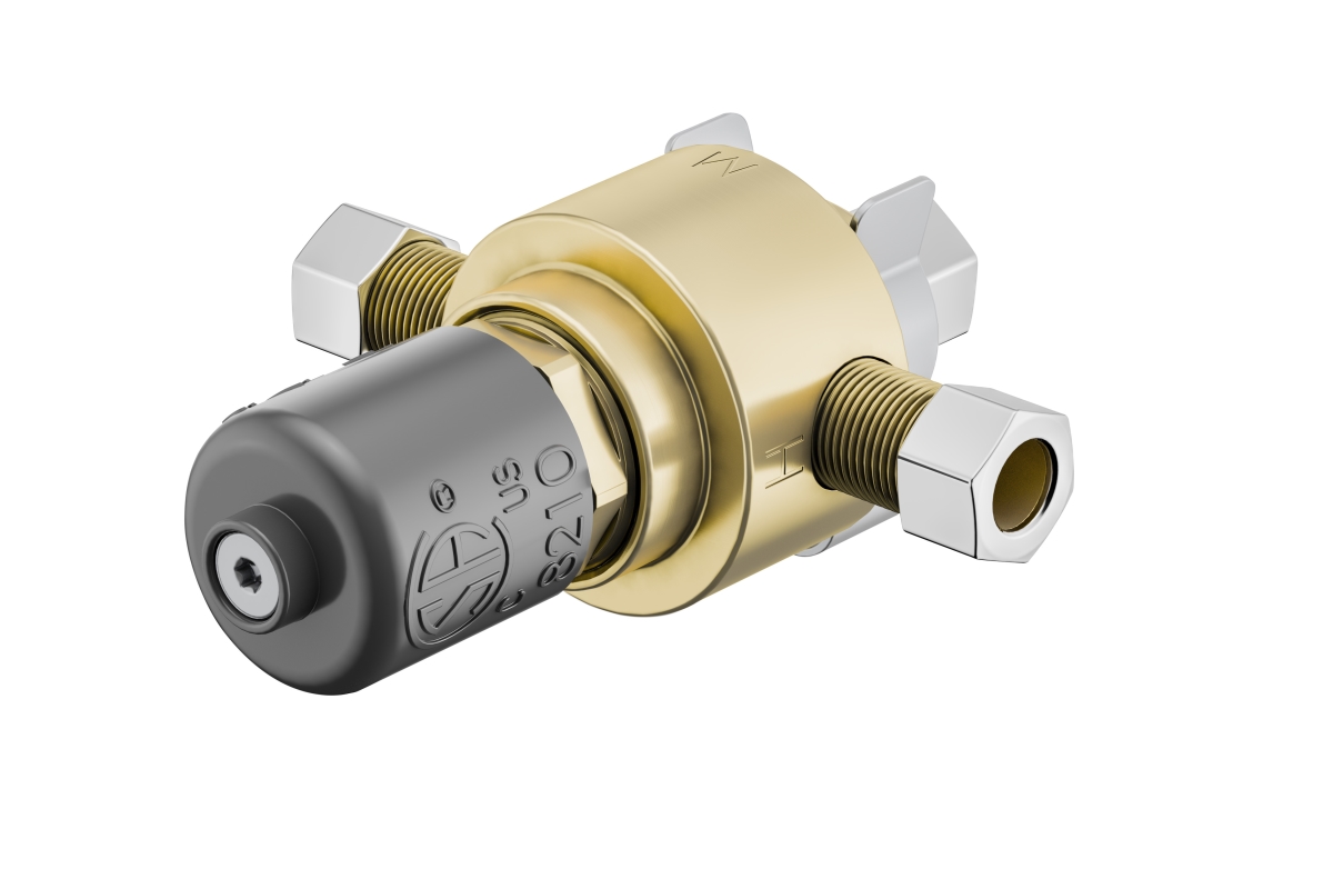 Maxline Tempering Valve, Rough Brass