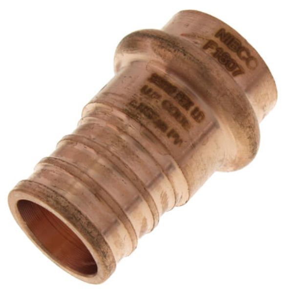 9035040PC 0.75 x 0.5 in. Pex x P Copper Adapter