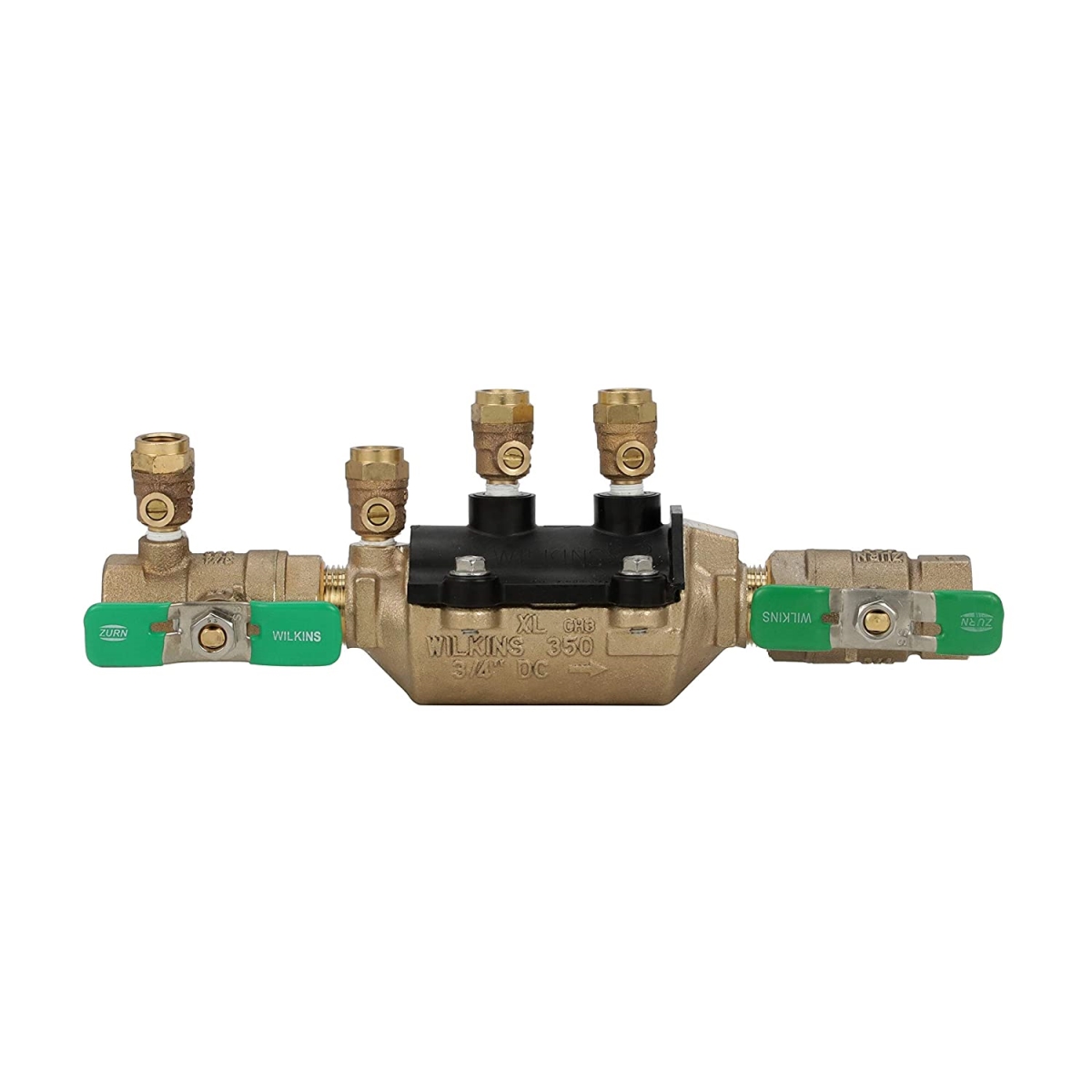 34-350XL 0.75 in. Double Check Backflow Preventer, Bronze