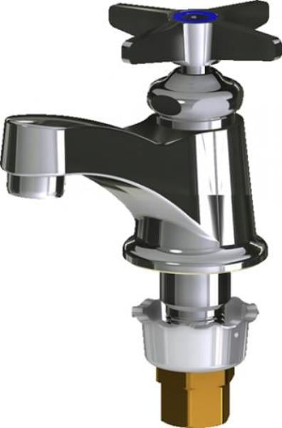 Polished Chrome Plate Sink Faucet with 3 in. Cross Handle -  ProCooker, PR4450844