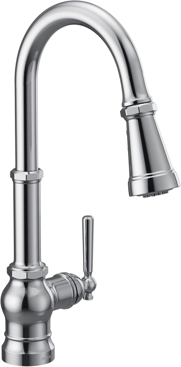 Picture of Moen S72003 Paterson Chrome One-Handle Pulldown Kitchen Faucet