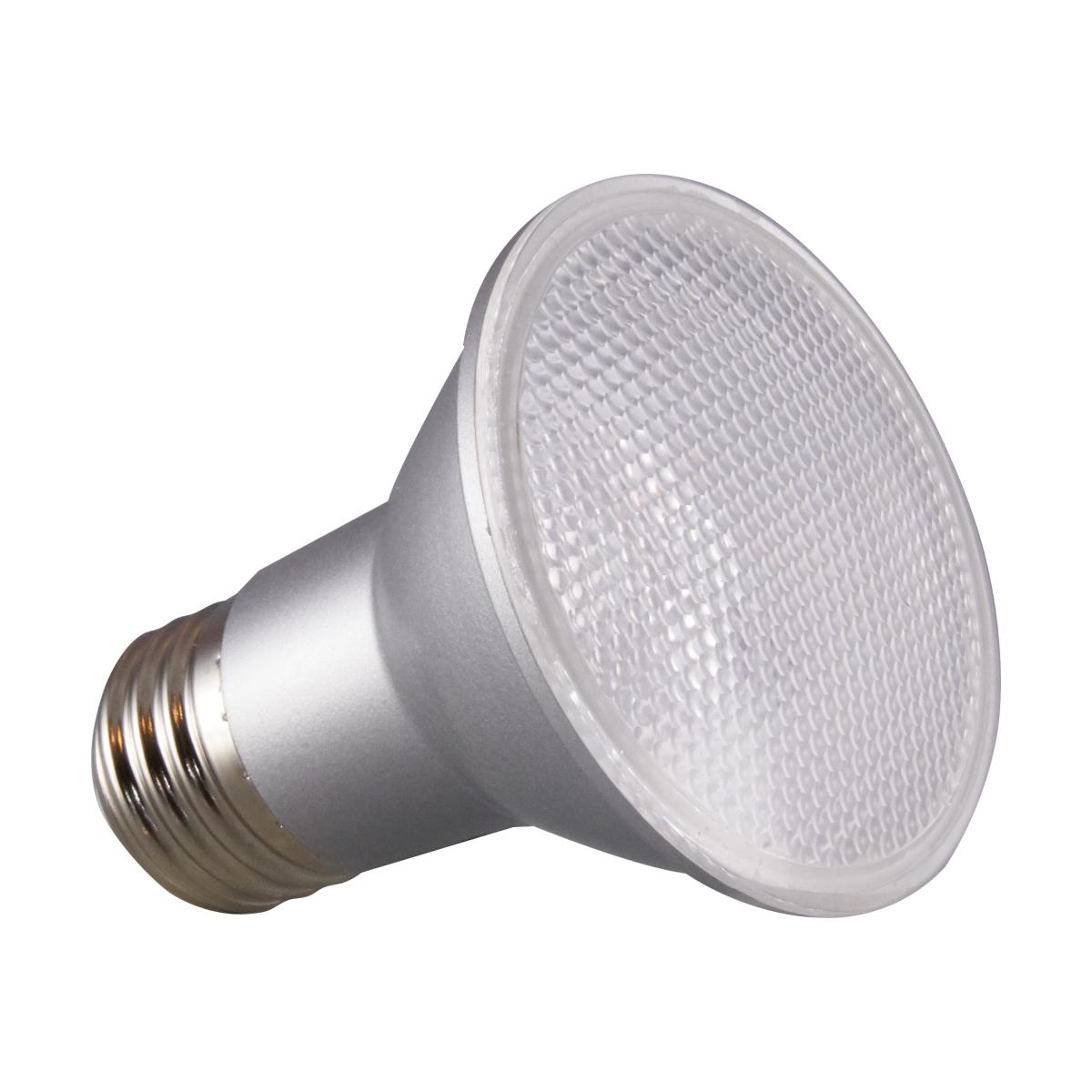S29405 6.5W Dimmable PAR20 Medium E26 LED Bulb, Clear