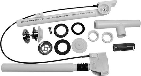Picture of Duravit 790252000001000 D-Code Waste & Overflow - Chrome