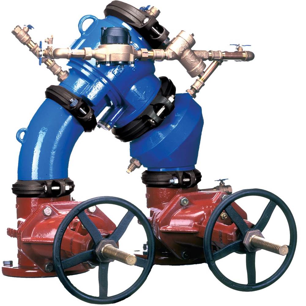 8-450DA 8 in. Gates FLG x FLG Double Check Detector Backflow Preventer