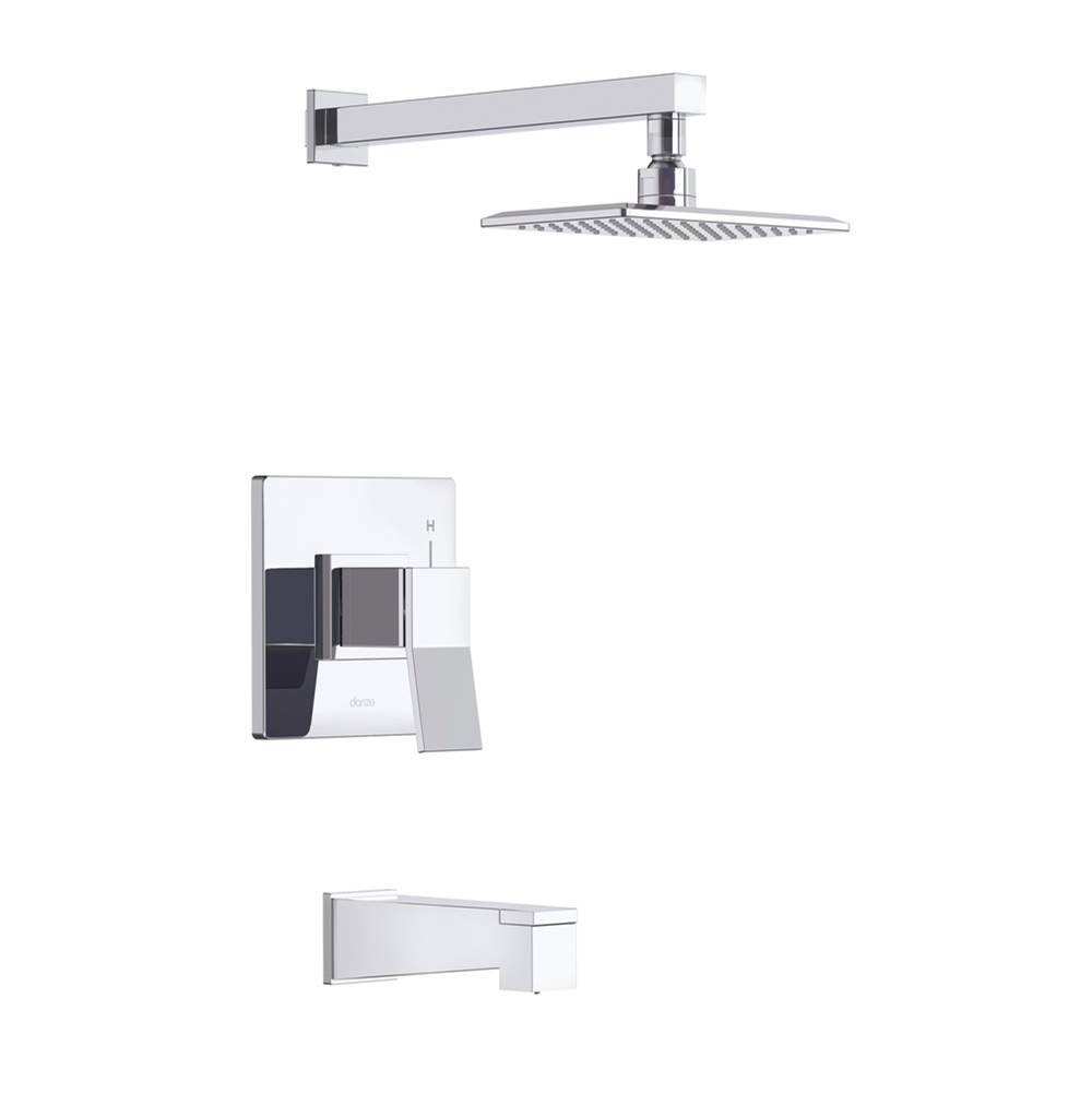 Picture of Gerber D501019TC 1.75 GPM Avian Plumbing 1 Handles Tub & Shower Trim Kit with Treysta Cartridge&#44; Chrome