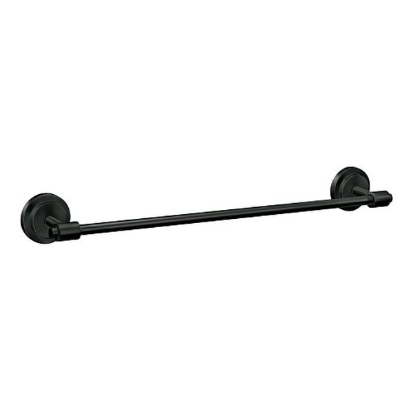 DN0724BL Iso Matte Black Towel Bar