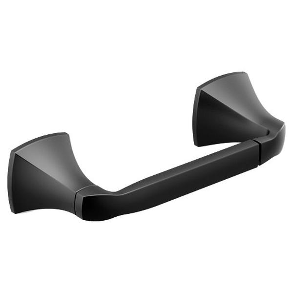 YB5108BL Voss Matte Black Pivoting Paper Holder