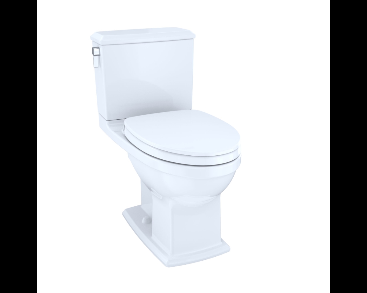 CT494CEFGT40-01 Connelly Washlet Plus Two-Piece Bowl with Cefiontect, Cotton White