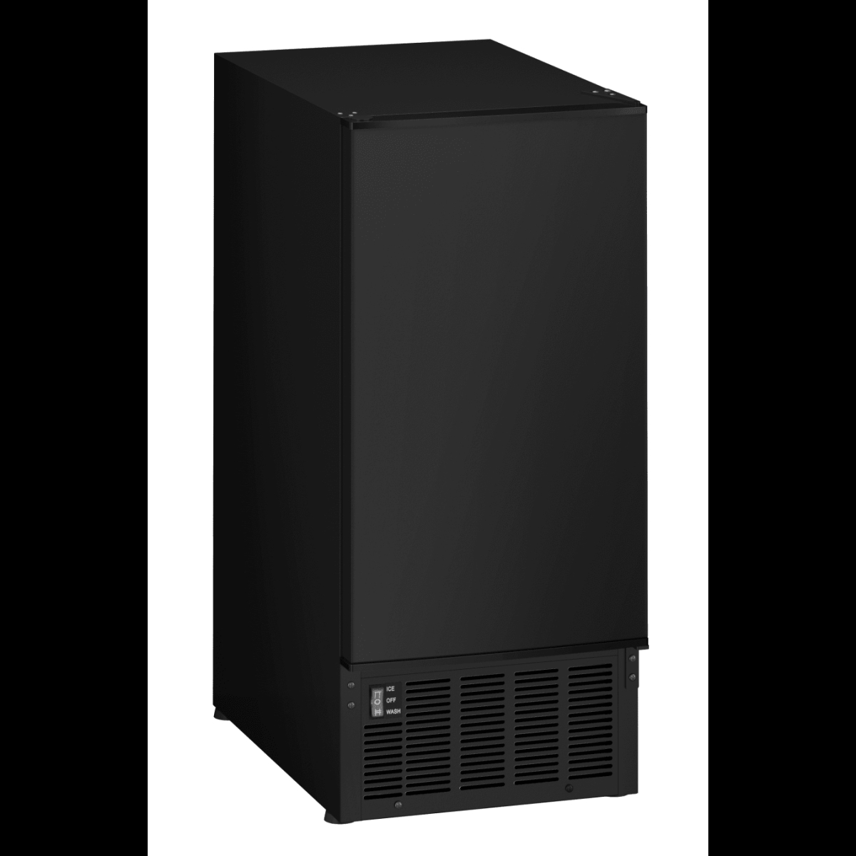 Picture of EdgeStar IB450BL 15 in. Wide 25 lbs Capacity Built-in Ice Maker with 50 lbs Daily Ice Production, Black