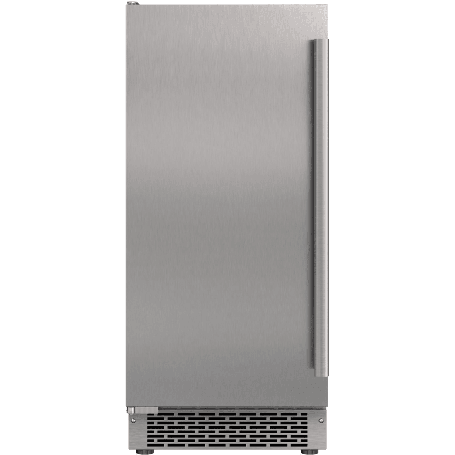 Picture of Avallon AIMG151GSSILH 15 in. Wide 26 lbs Built-in & Free Standing Ice Maker with 56 lbs Daily Ice Production & Wash Mode&#44; Stainless Steel - Left Hinged