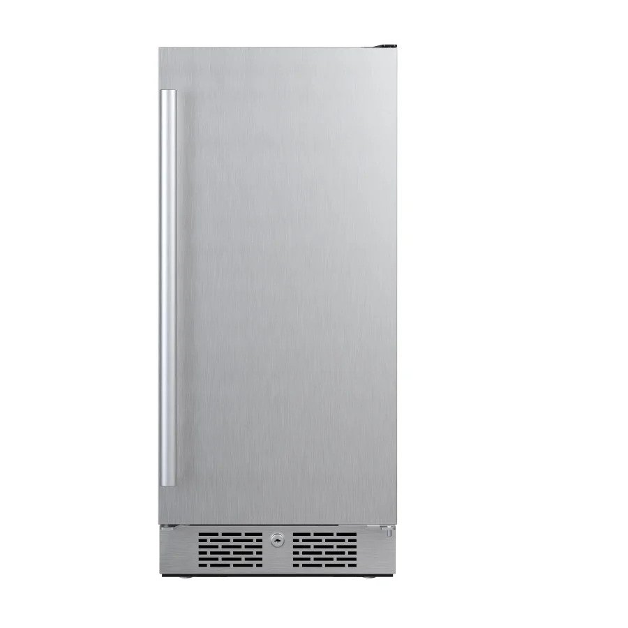 Picture of Avallon AFR152SSRH 15 in. Wide 3.3 cu ft. Compact Refrigerator with LED Lighting & Right Swing Door&#44; Stainless Steel - Right Hinged