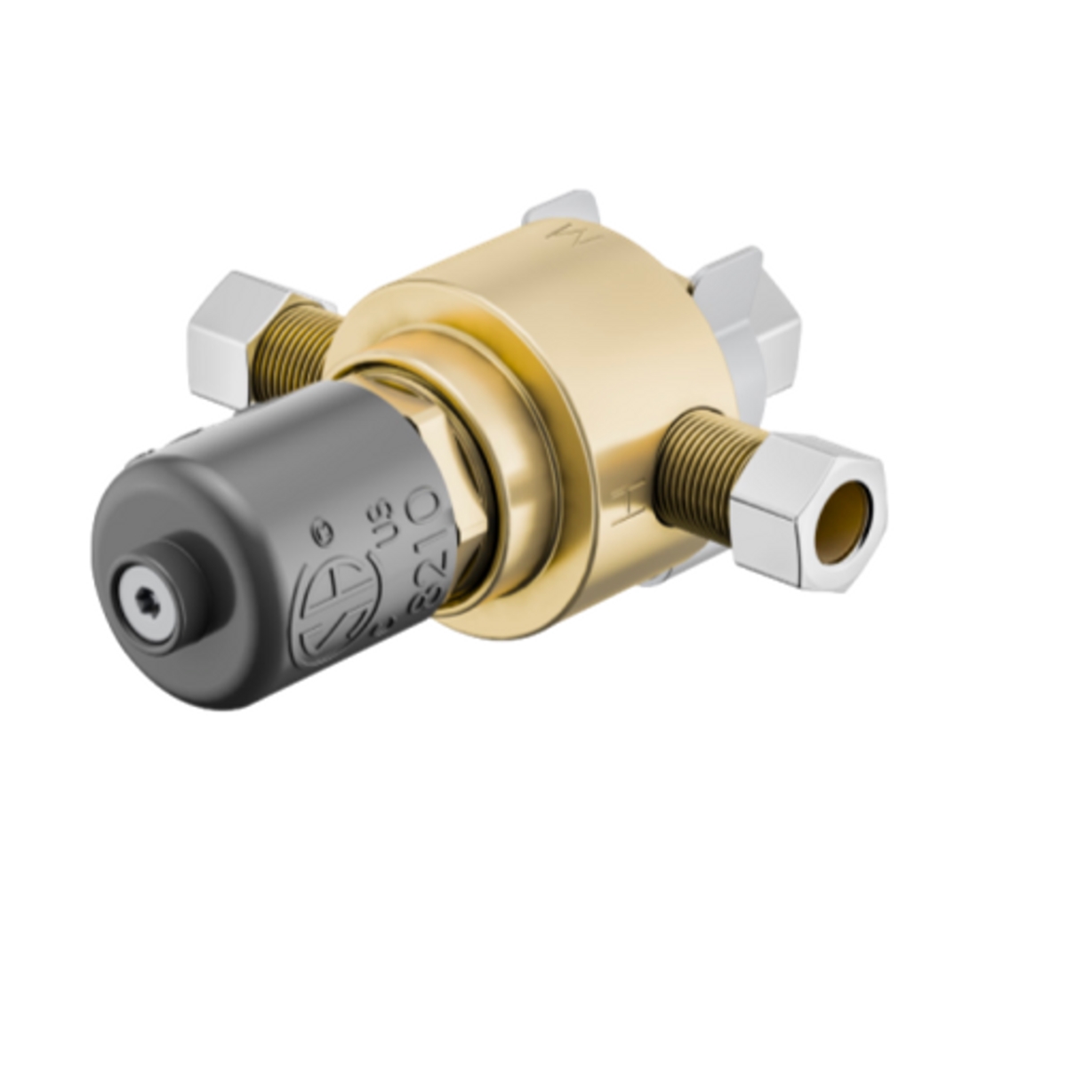 Rough Brass Maxline Tempering Valve
